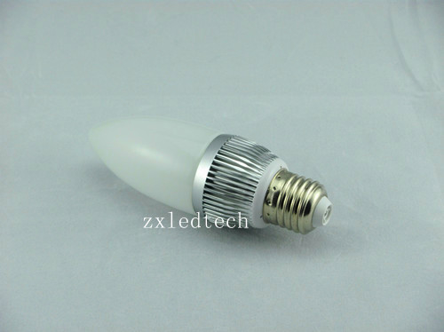 240-260lm 3W Epistar/ Bridgelux /Cree LED Candle Light Bulb for Galleries