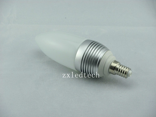 High Power 240 - 260lm Luminous Flux  LED Candle Light Bulb for Cosmetic Counters